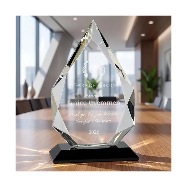 Crystal Award - personalised corporate gift