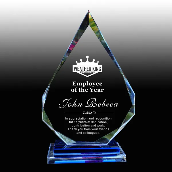 Crystal Award - personalised corporate gift