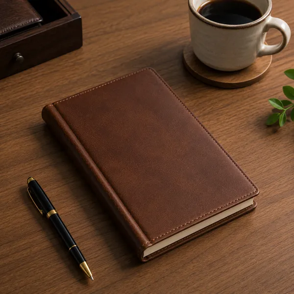 Premium Leather Diary - personalised corporate gift
