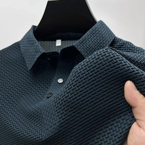 Textured Polo T-shirt - personalised corporate gift