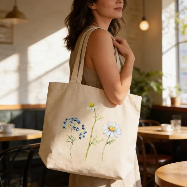 Paint Design Tote Bag - personalised corporate gift