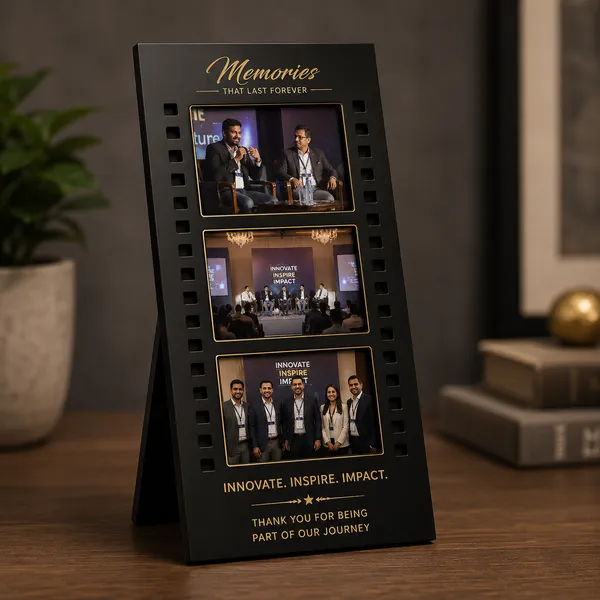 Photo Stripe Frame - personalised corporate gift