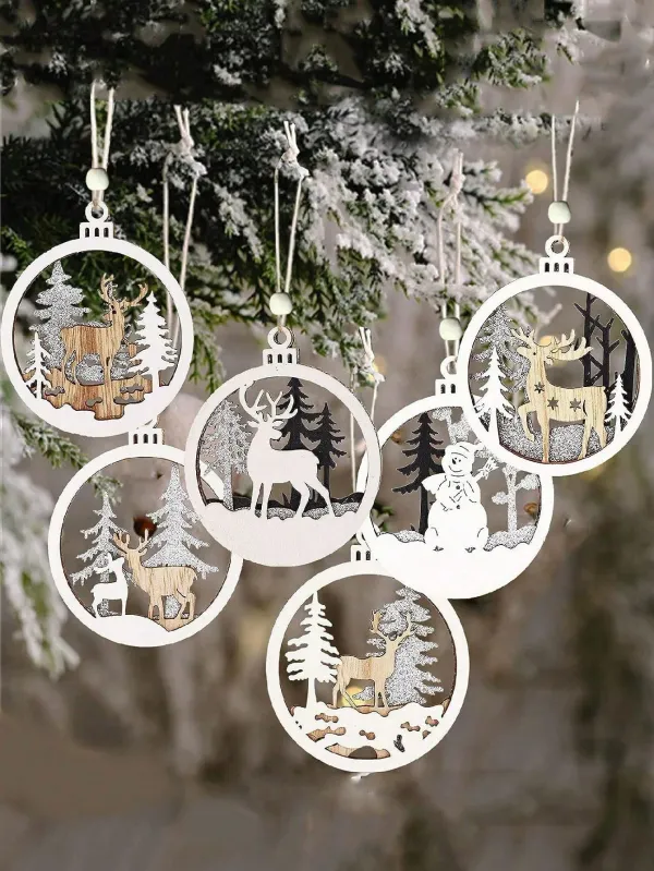 Christmas Acrylic Ornament1 - personalised corporate gift