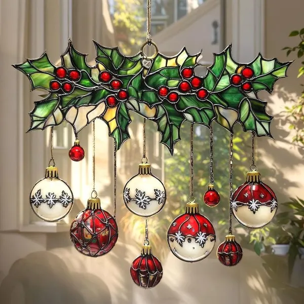 Christmas Acrylic Ornament3 - personalised corporate gift
