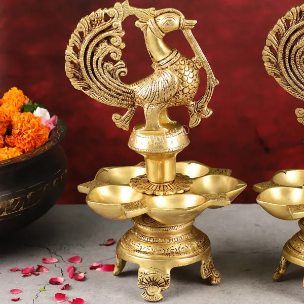 Brass Diya - personalised corporate gift