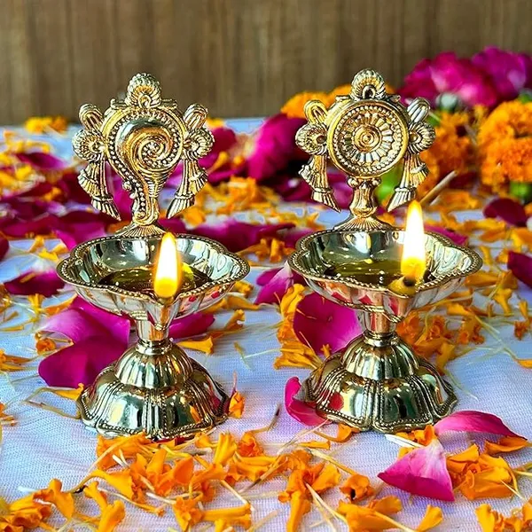 Brass Diya - personalised corporate gift