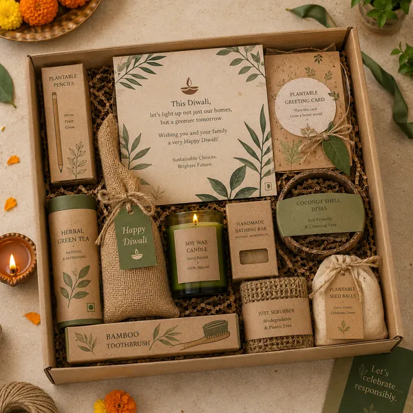 Diwali Eco-friendly Hamper Kit - personalised corporate gift