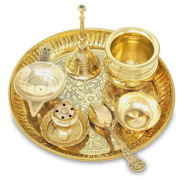 Brass Thali1 - personalised corporate gift