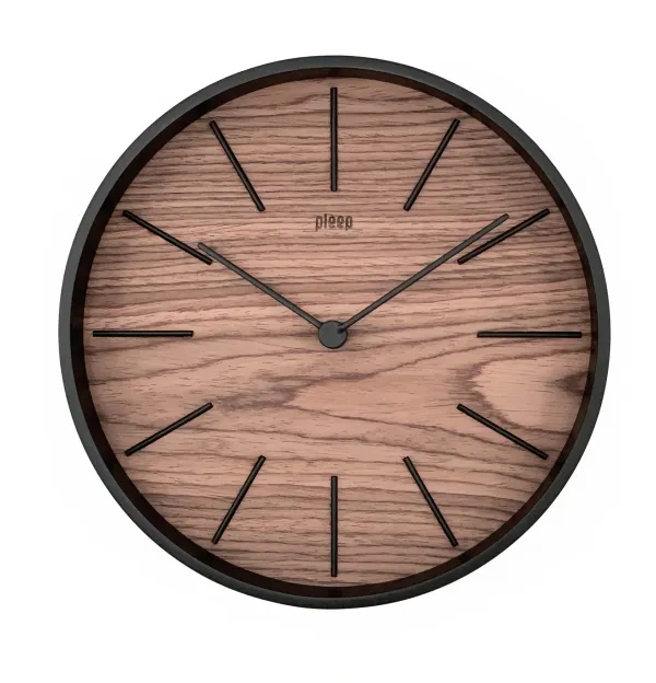 Wood Clock - personalised corporate gift