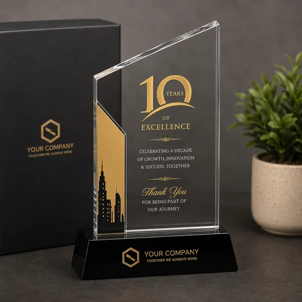10 Year Momento - personalised corporate gift