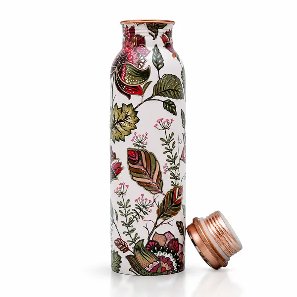 Designed Copper Bottle - personalised corporate gift