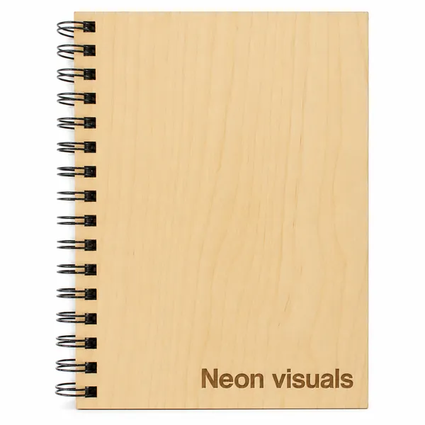Eco Wood Diary - personalised corporate gift