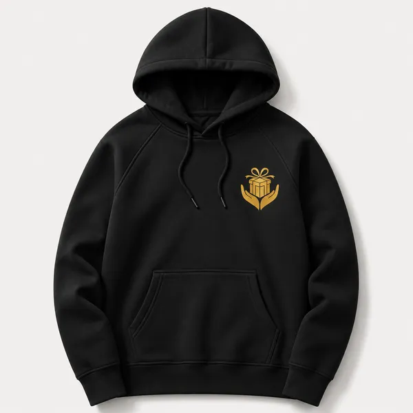 Embroidered Logo And Name Hoodie - personalised corporate gift