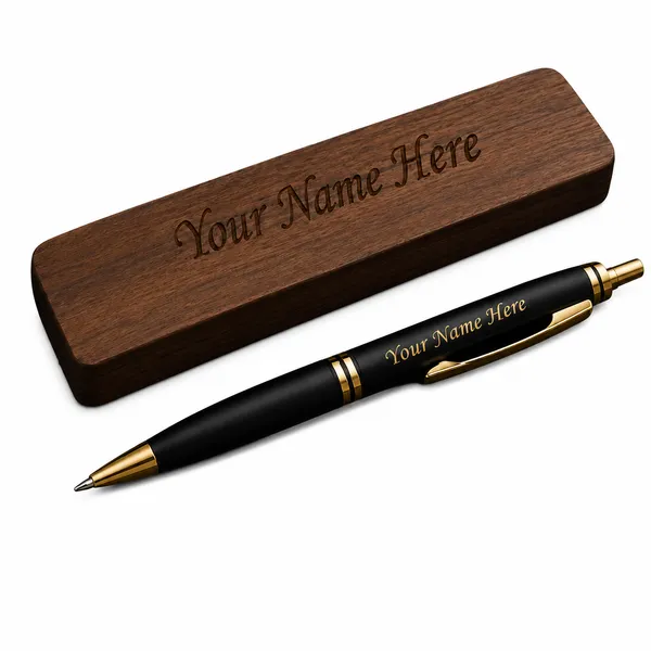 Engraved Pen Box - personalised corporate gift
