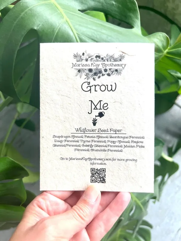 Seed Card - personalised corporate gift