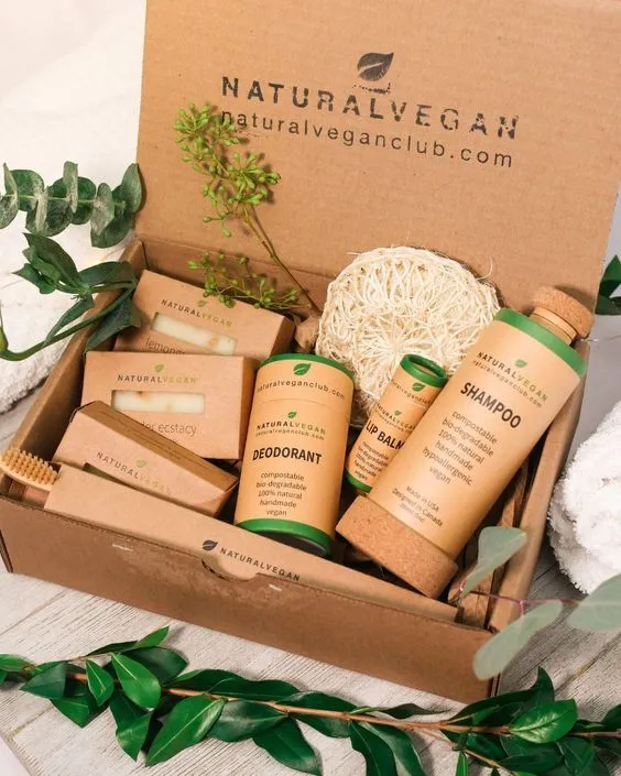 Compostable Packaging Set - personalised corporate gift