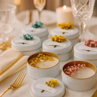 Organic Soy Candle Named Tin thumbnail 1