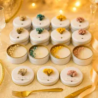 Organic Soy Candle Named Tin thumbnail 3