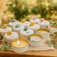 Organic Soy Candle Named Tin thumbnail 4