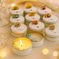 Organic Soy Candle Named Tin thumbnail 6